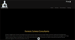 Desktop Screenshot of forensicfirearms.com